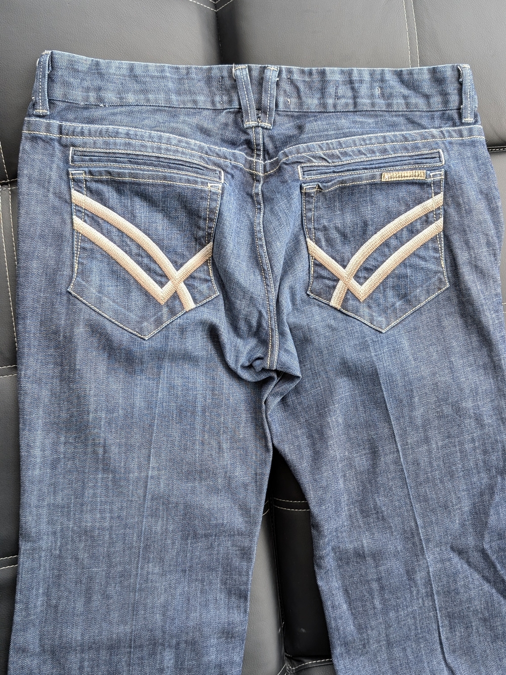 William Rast Men's Blue Jeans Size 40 Denim Designer StyleMen's Blue Denim Jeans - Picture 6 of 6